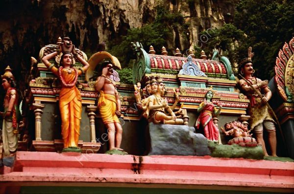 Detail of Hindu Temple, Batu Caves, Kuala Lumpur
